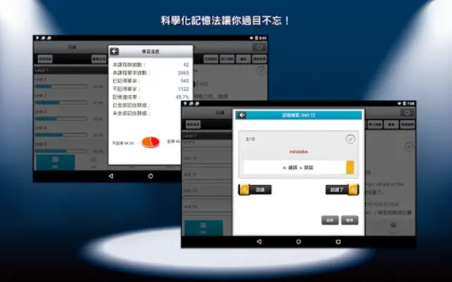 常春藤基礎英文字彙 Lite android App screenshot 1